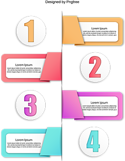 Simple Business Infographic Elements With Different Infographic Full Size Png Download Seekpng