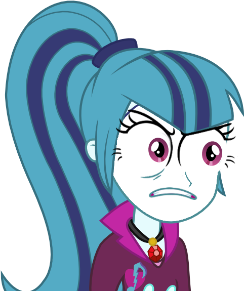 Edit, Equestria Girls, Funny, Meme, Rainbow Rocks, - Mlp Sonata Dusk Confused (514x575), Png Download