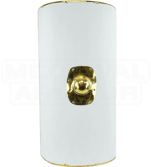 Blank Roman Scutum Shield - Skull (550x550), Png Download