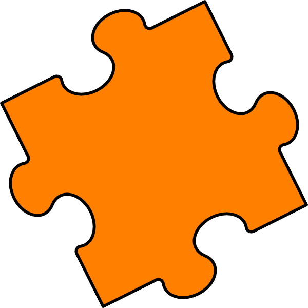 Clip Arts Related To - Light Blue Puzzle Piece (600x600), Png Download