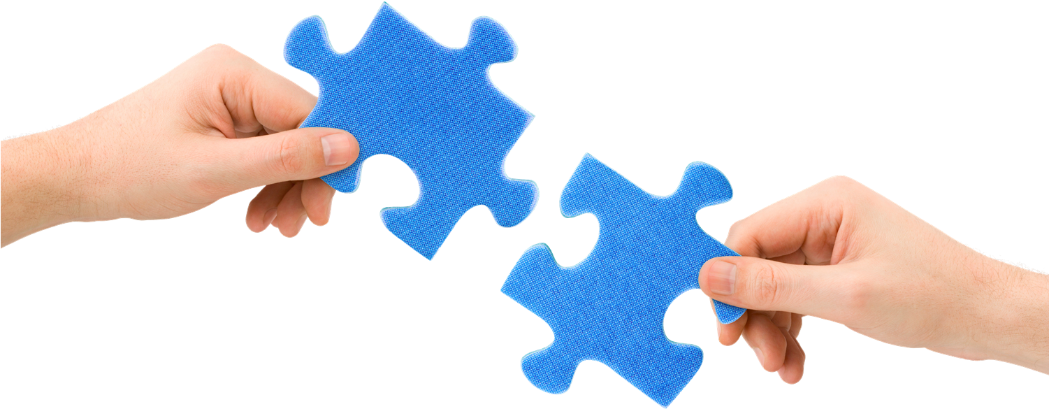 Interlocking Puzzle Pieces Fit Together (1500x1000), Png Download