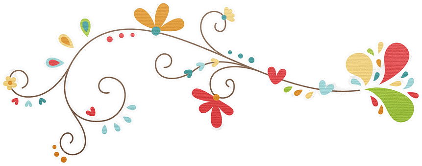 Scrapbooking Vector Flower Vector Vector V - เวก เตอร์ ลาย ดอกไม้ (861x340), Png Download
