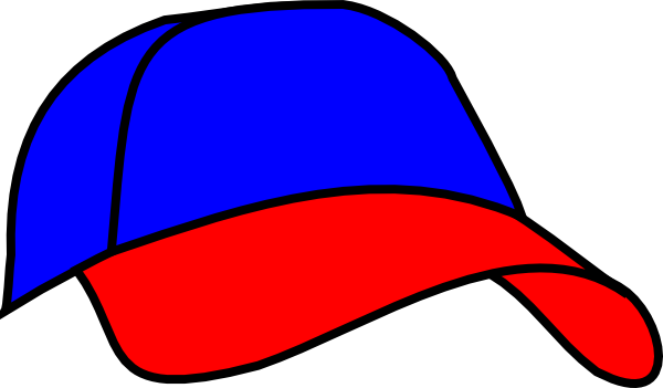 Graphic Library Stock Cartoon Baseball White Cap Clip - Cap Clipart (600x351), Png Download