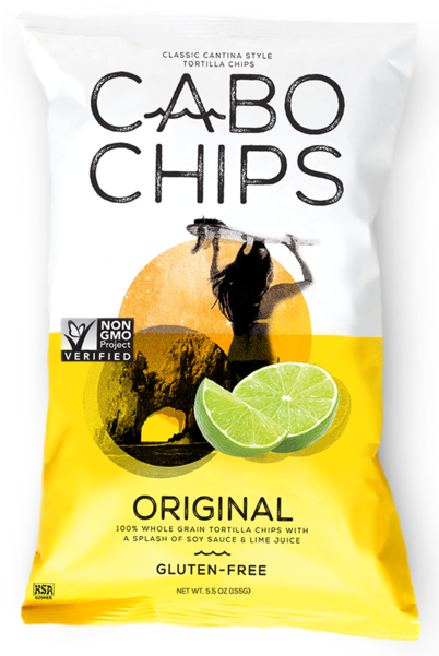 Cabo Chips Tortilla Chips, Original - Cabo Chips Tortilla Chips, Blue Corn - 5.5 Oz Bag (600x600), Png Download
