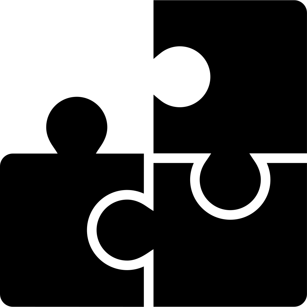 Puzzle Piece - - Sign (980x982), Png Download