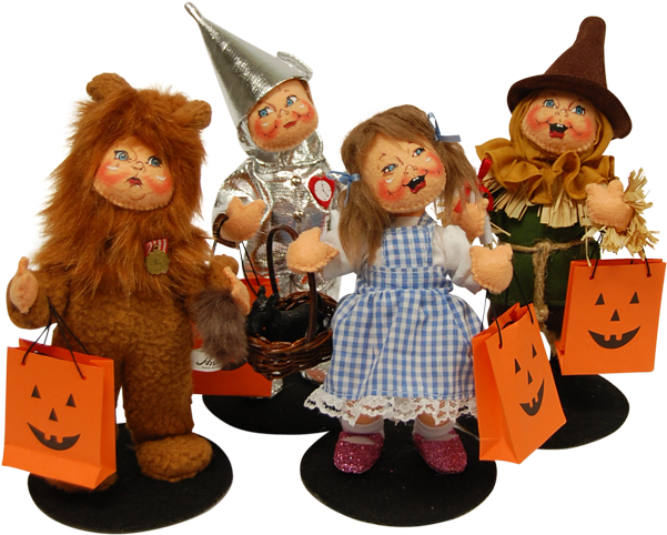 Wizard Of Oz Series - Annalee - Trick Or Treat Scarecrow 6 Inch (600x600), Png Download