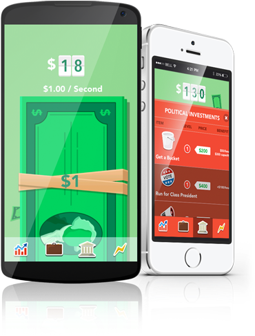 Make It Rain - Smartphone (530x500), Png Download