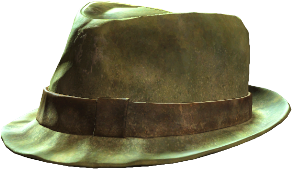 Trilby Hat - Fallout 4 Hat (702x448), Png Download