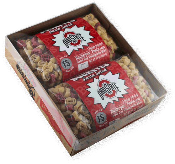 A Set Of Two Ohio State Buckeyes Pasta Salads Start - Pasta Salad (600x600), Png Download