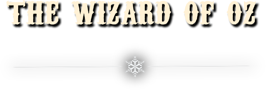 The Wizard Of Oz (906x308), Png Download