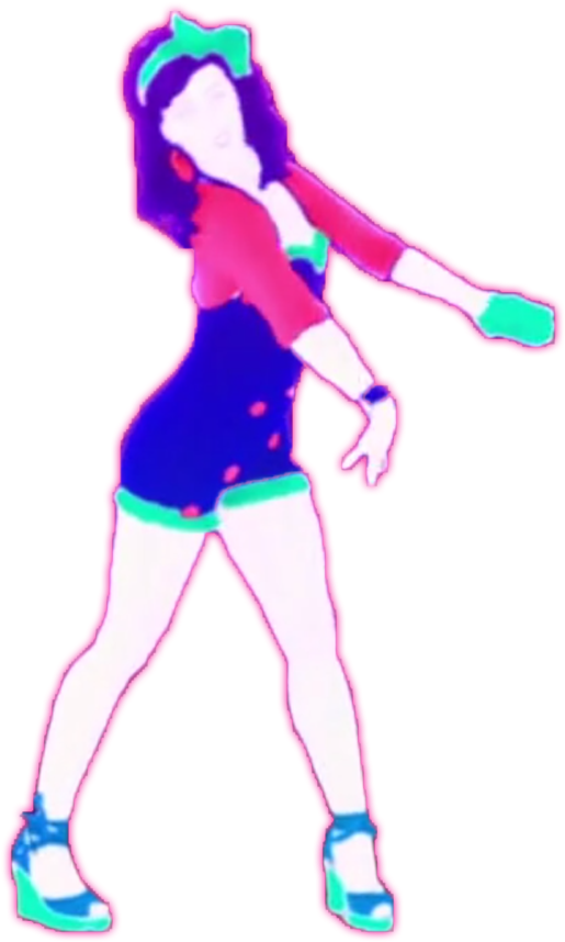 Firework Dancer - Just Dance Dancer Png (861x1080), Png Download
