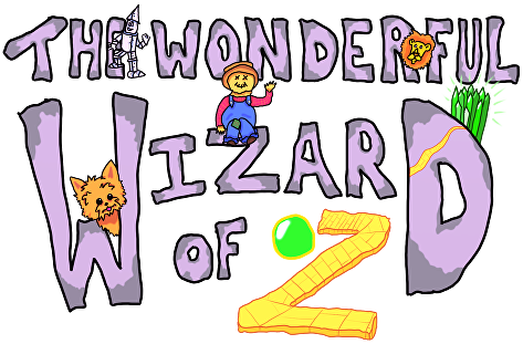 Wizard Of Oz Graphic Title - The Wizard Of Oz (473x311), Png Download