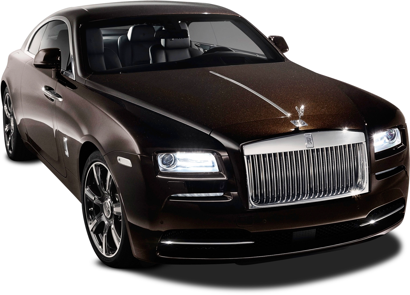Black Rolls Royce Wraith Car Png Image - Rolls Royce Phantom Png (1700x1242), Png Download