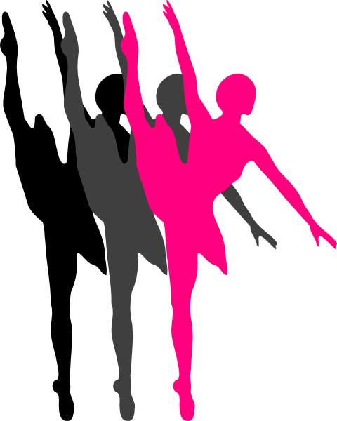 Dancing Clipart Ballet Dancer - Ballet Clip Arts (480x600), Png Download
