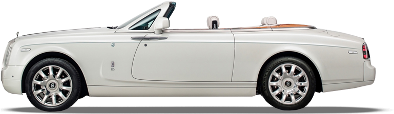 Rolls-royce Phantom Drophead Coupe - Rolls Royce Phantom Drophead Png (800x325), Png Download
