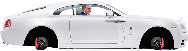 Maybach Exelero (850x267), Png Download