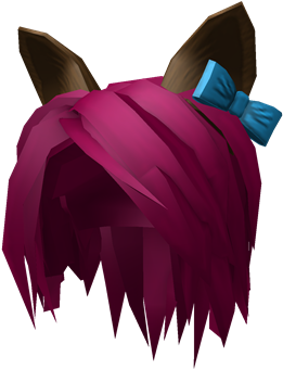 Wolfish Girl Hair - Portable Network Graphics (420x420), Png Download