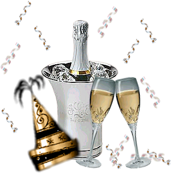 Champagne (351x355), Png Download