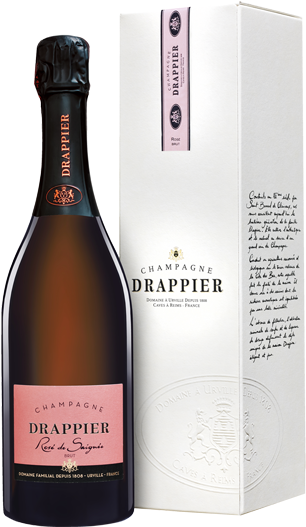 Rose De Saignee Nv - Drappier Rosé De Saignée (312x559), Png Download