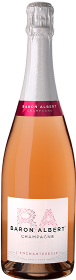 $49 - - L'enchanteresse Brut Rose Champagne Baron Albert (312x559), Png Download