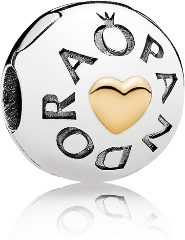 Pandora Insignia Heart Clip (1000x1000), Png Download