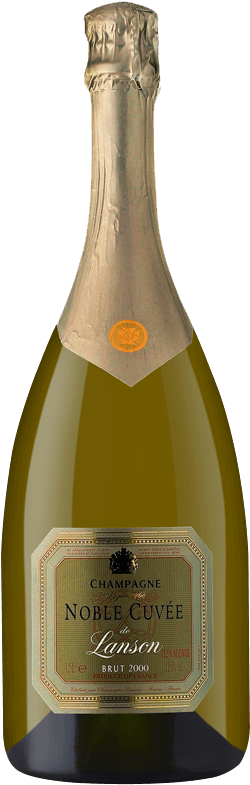 Champagne Lanson Noble Cuvée Brut 2000 - Champagne Noble Cuvee De Lanson Brut (267x800), Png Download