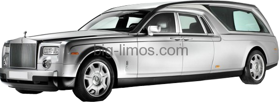 Rolls Royce Phantom Hearse (575x210), Png Download