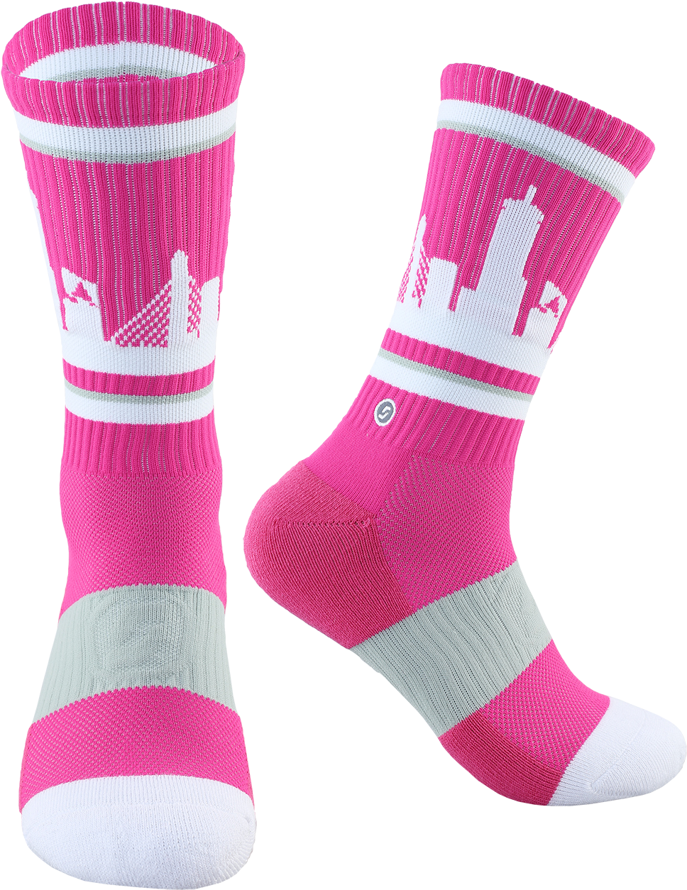 Pink / White / Grey - Los Angeles (2160x1440), Png Download