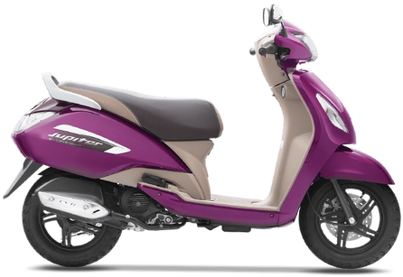 Tvs-jupiter - Jupiter On Road Price (478x309), Png Download
