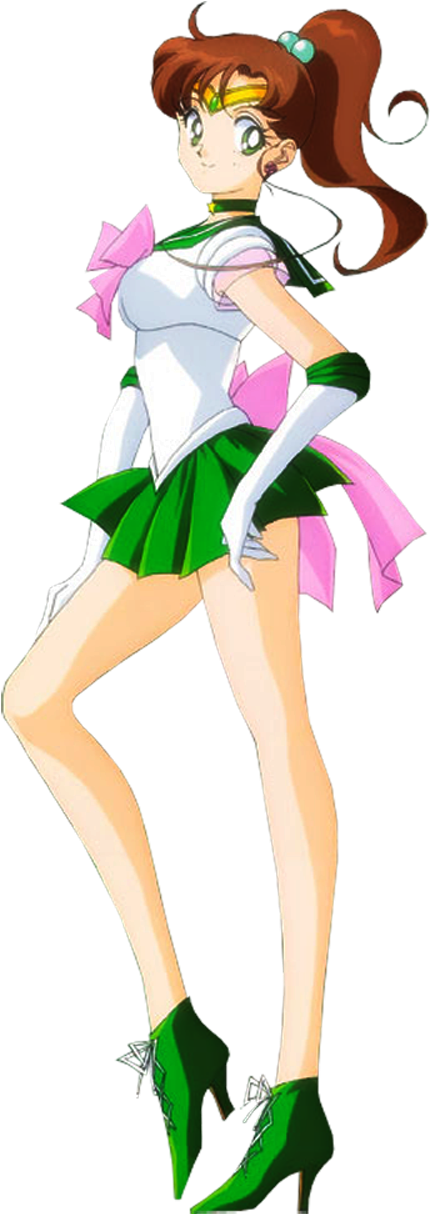 Sailor Jupiter - Super Sailor Jupiter Png (500x1250), Png Download