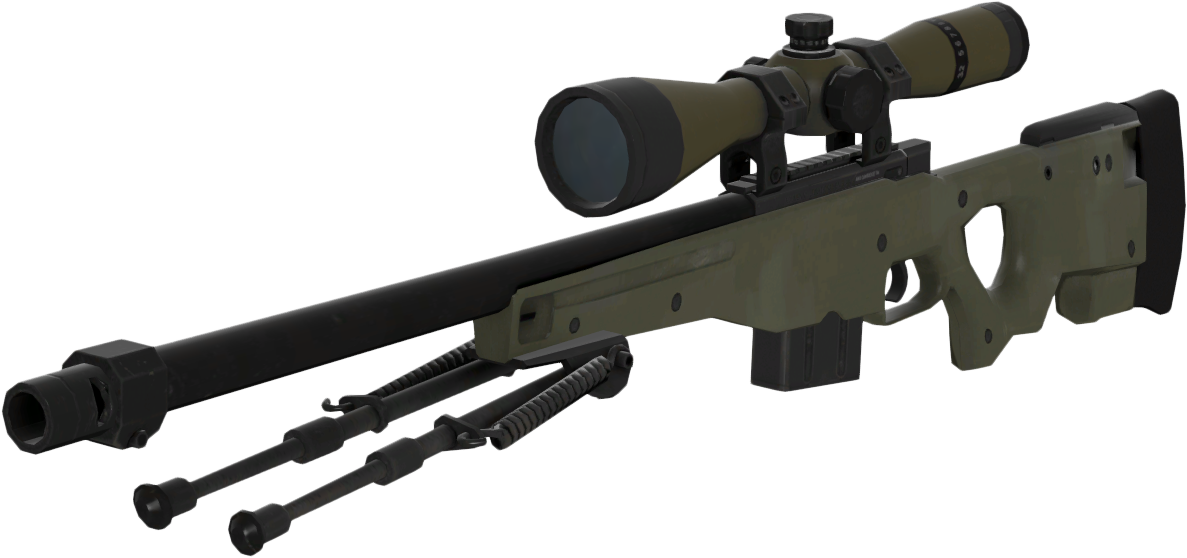 The Best Weapons In Fps History And How We Can Apply - Sniper Rifle Counter Strike (1187x558), Png Download