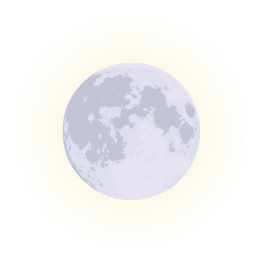 About The Show - Moon (407x407), Png Download