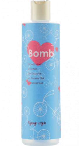 Bomb Cosmetics Shower Gel Natural Flying High 300ml (500x500), Png Download