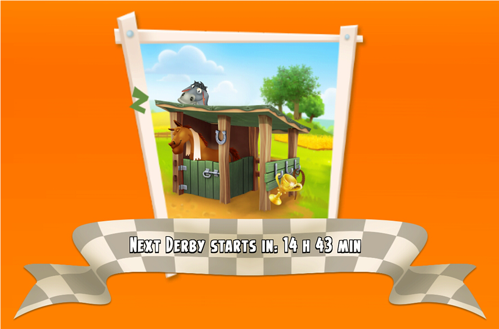 Derby Break - Hay Day (1000x1000), Png Download