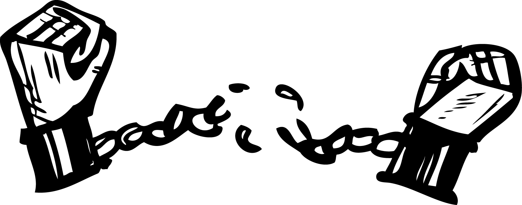 Download Chain Clipart Break Chain Broken Chains Of Slavery