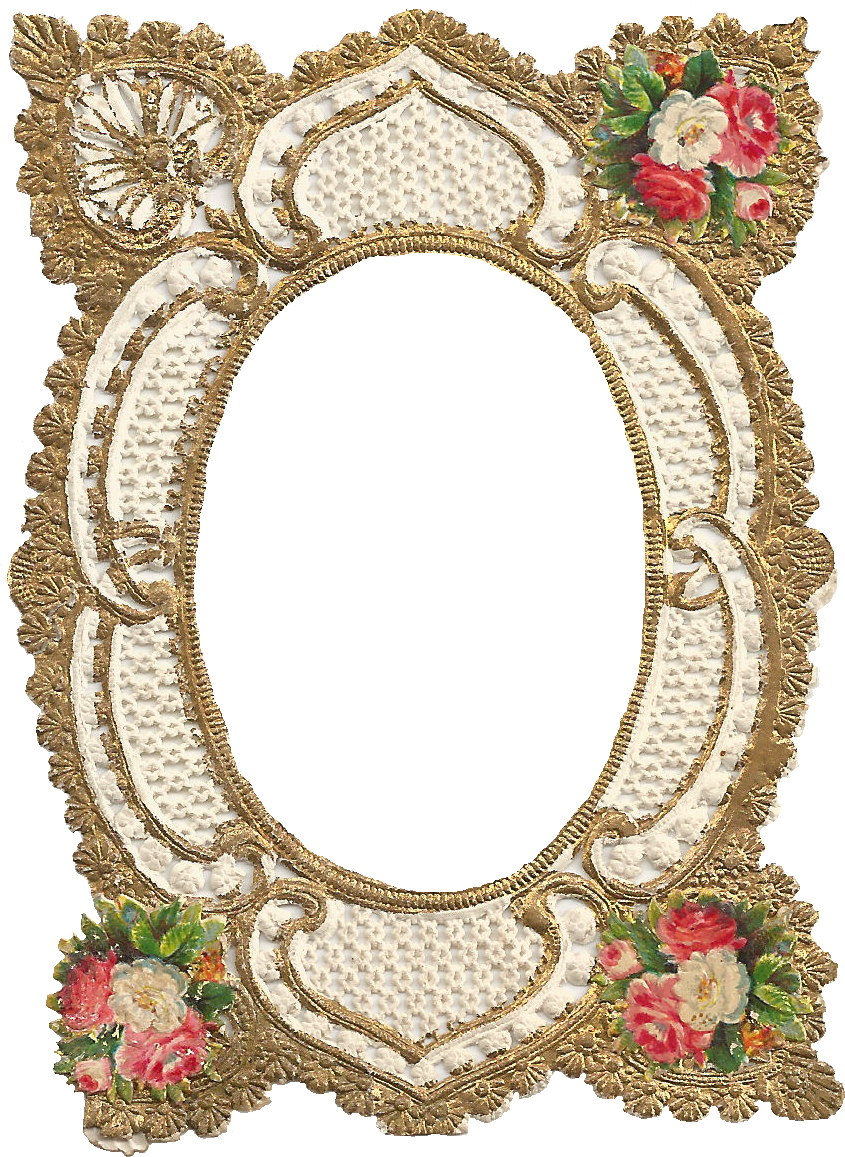 Victorian Borders And Frames Png - Filigree Frames Gold (1169x1529), Png Download