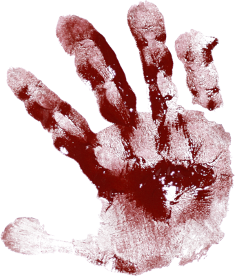 Mancha Sangrienta Mano Psd, Free Vector - Twisted Envy Hands Off Personalised Mug (341x400), Png Download