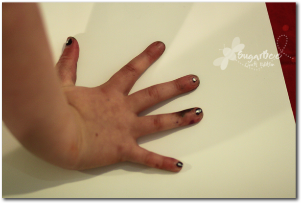 Handprint Holiday Pillow - Transfer Paper (648x432), Png Download