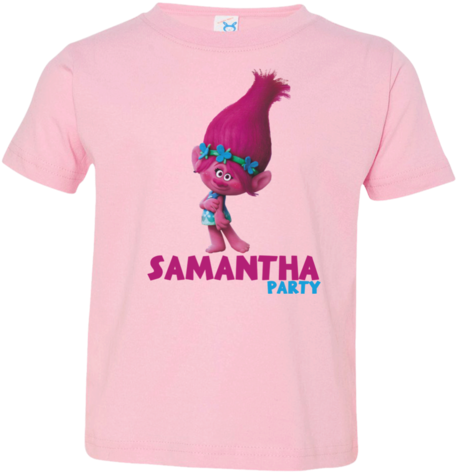 Trolls Poppy Toddler Jersey T-shirt - Face Shop Oil Clear Blotting Powder (trolls Edition) (480x480), Png Download