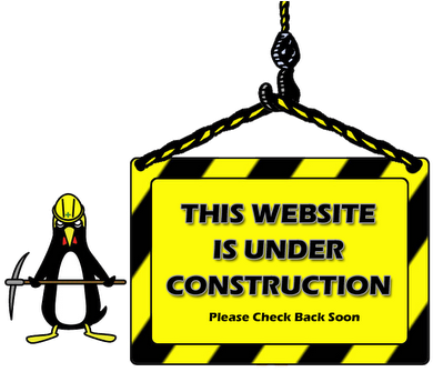 Website Is Under Construction - Penguin Under Construction (400x334), Png Download