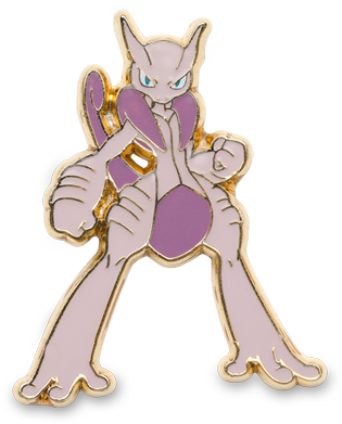 Mega Mewtwo X Pin With 3 Booster Packs - Mega Mewtwo X Pin (430x430), Png Download