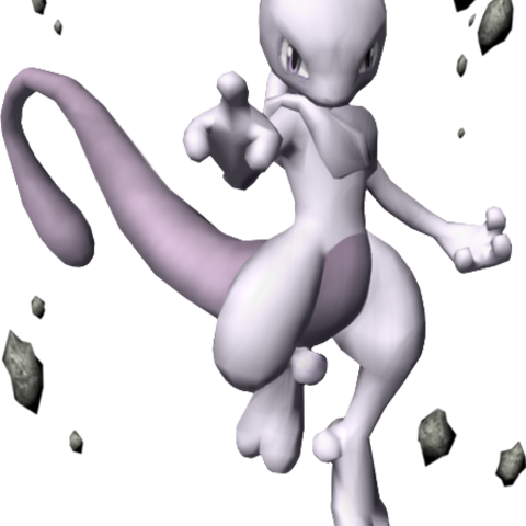 Luis Torres012 Stl Files Mewtwo, Luis Torres012 - Mewtwo Palette Swaps (480x480), Png Download