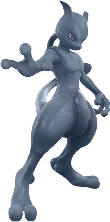 Shadow Mewtwo - Transparent Shadow Mewtwo Gifs (850x850), Png Download
