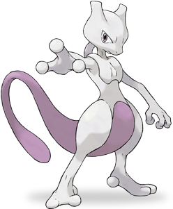 1 Comment - Pokemon Mewtwo (400x300), Png Download