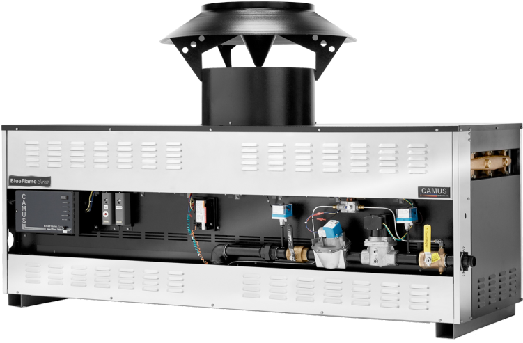 Blueflame Series - Boiler (754x713), Png Download