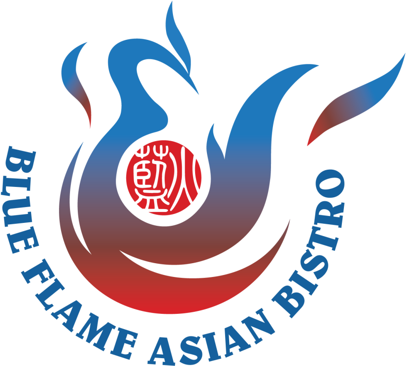 Blue Flame Asian Bistro & Bar (1024x819), Png Download