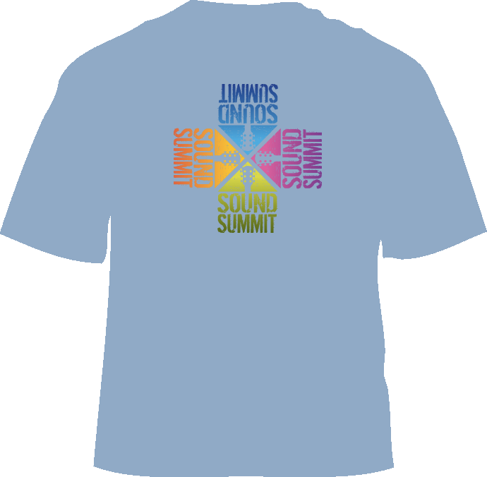 4 Logo Men's Steel Blue T Shirt - Crest (690x676), Png Download