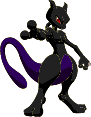 Void Mewtwo - Secrets In Pokemon Go (311x400), Png Download