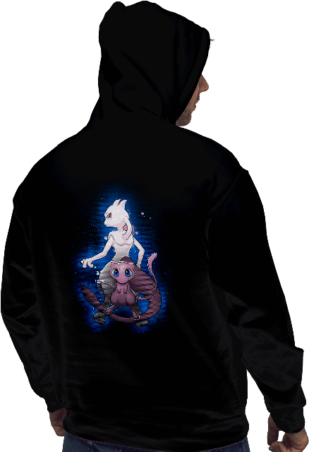 Mew & Mewtwo - Fallout New Vegas T Shirt (650x650), Png Download