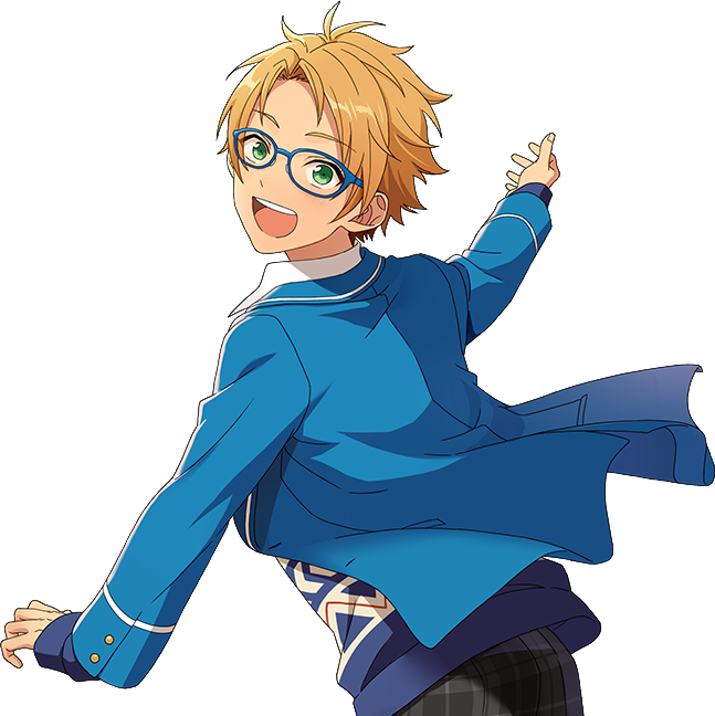 Makoto Yuuki Full Render - Cartoon (647x648), Png Download